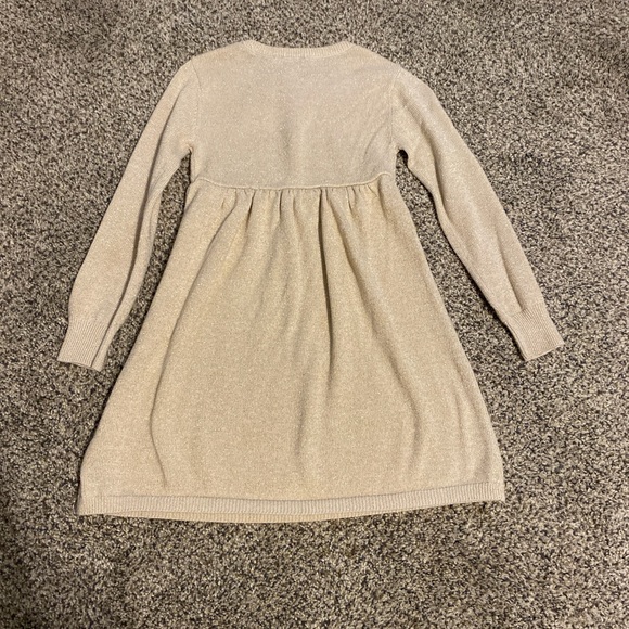 The Children's Place Cream Knit Casual Dress - Picture 3 of 3